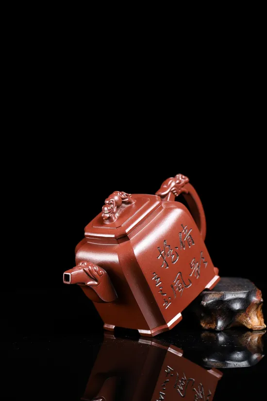 沈寅華紫砂壺四方祥瑞收藏級精品 2