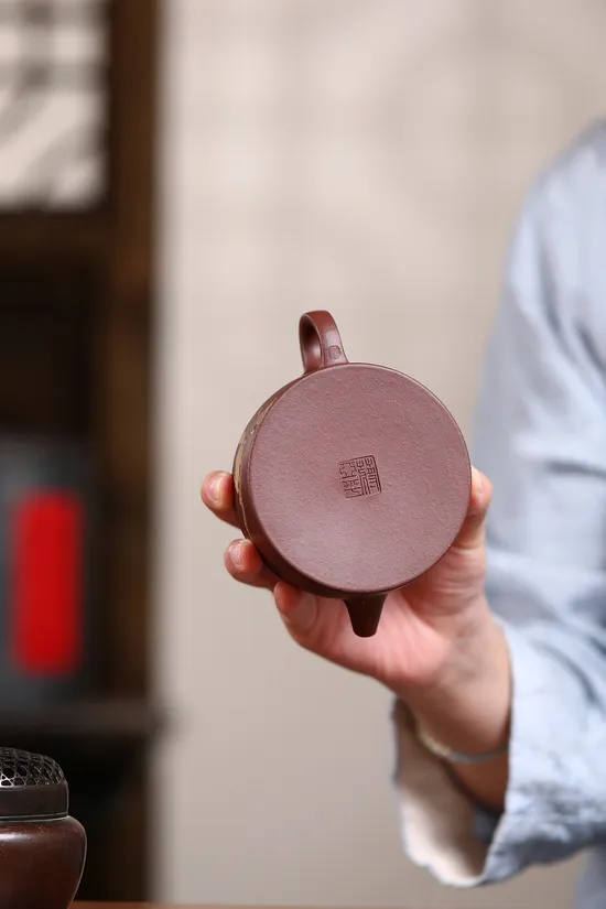 紫砂壺德鐘高工佳作原礦底槽清140cc 1