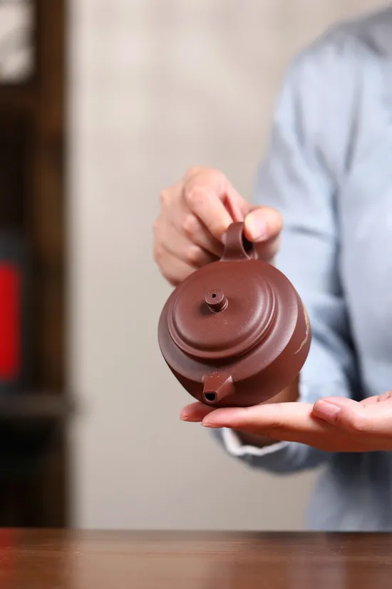 紫砂壺德鐘高工佳作原礦底槽清140cc 2