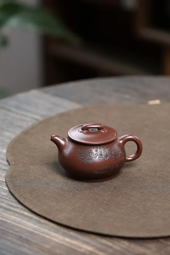 紫砂壺圓緣國藝師鮑玉華創作 1