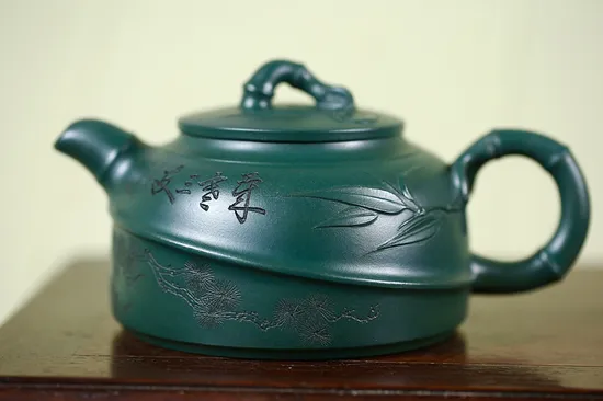 紫砂壺 腰竹款 收藏級手工製造 2