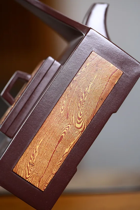 紫砂壺 玉帶提樑 史福棠手工創作 2