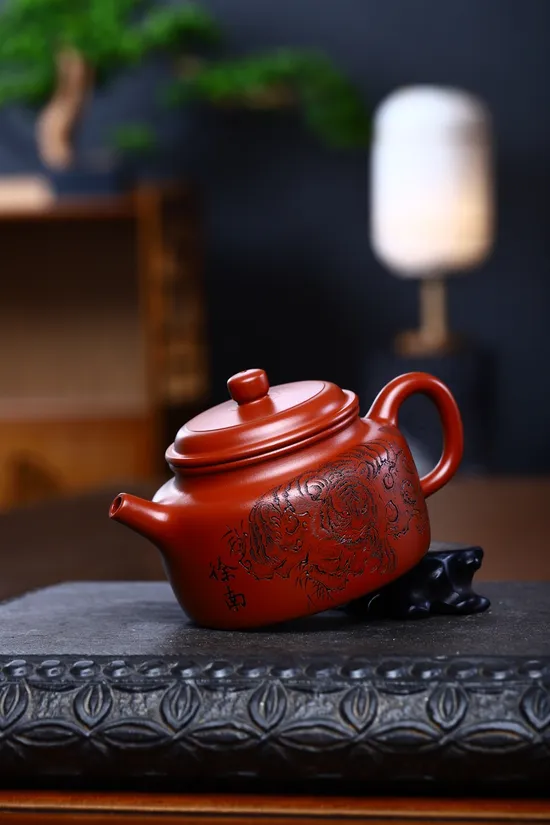 紫砂壺德鐘款收藏級工藝品 1