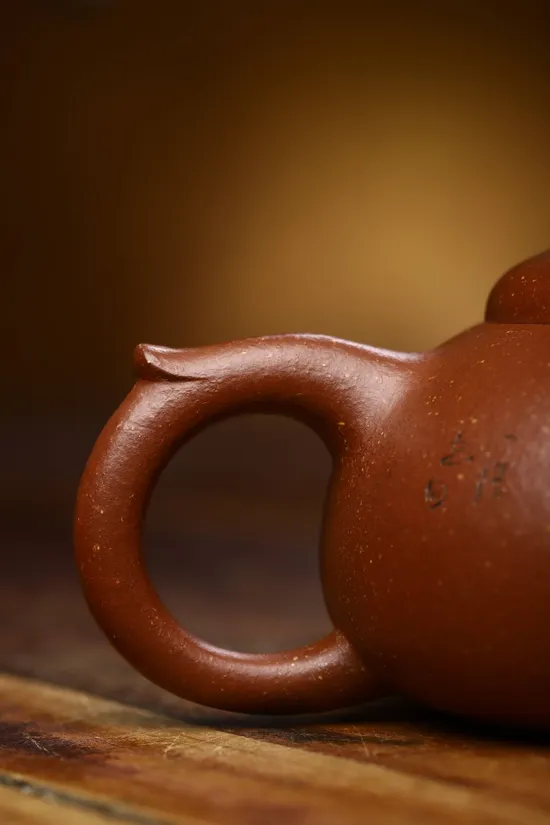 紫砂壺吳國政手工製作原礦降坡泥220cc 2