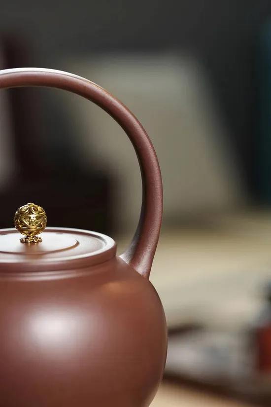 紫砂養生燒水壺 煮茶泡茶一壺三用 2