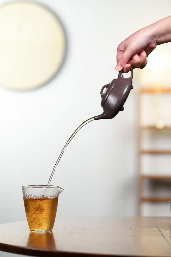 楊鵬經典傳器全手工橋瓢壺170cc珍藏級老天青紫砂壺 1