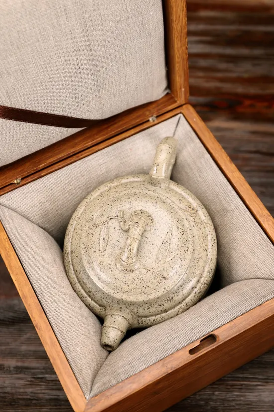 紫砂壺雙線竹鼓藝術收藏 1