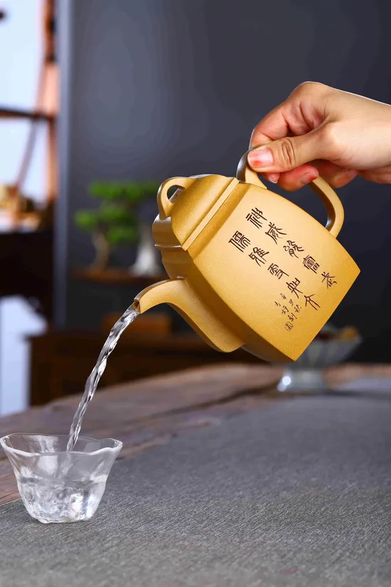 國工佳作紫砂壺漢方收藏級手工製造 2