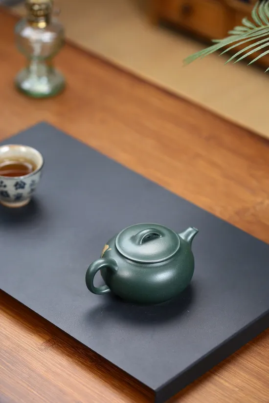 紫砂壺過橋扁腹 高階工藝美術師製作 1