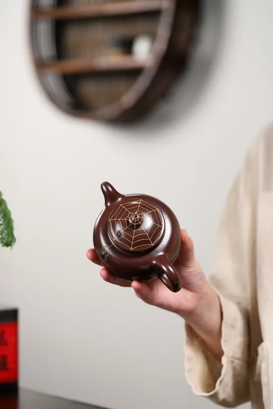 紫砂壺原礦石紅泥手工製作 2