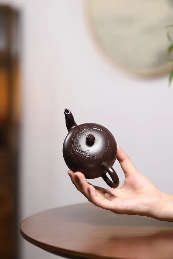 紫砂壺美人肩國藝大師鮑玉華手作工藝 1