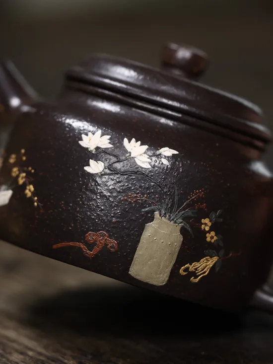 德鐘紫砂壺 精品全手工 顧躍君國工製 1