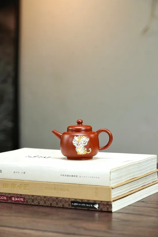 紫砂壺 泥繪小精品 君樂實用器 1