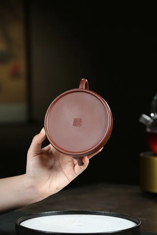 紫砂壺玉盤高俊傑手工製作 1