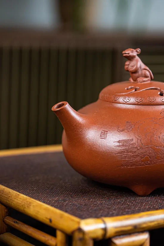 紫砂壺靈鼠獻瑞高工重器推薦 2