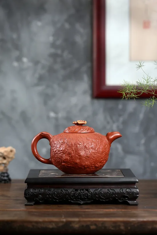 紫砂壺腰圓供春藝術工藝品 1