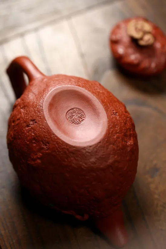 紫砂壺腰圓供春藝術工藝品 2