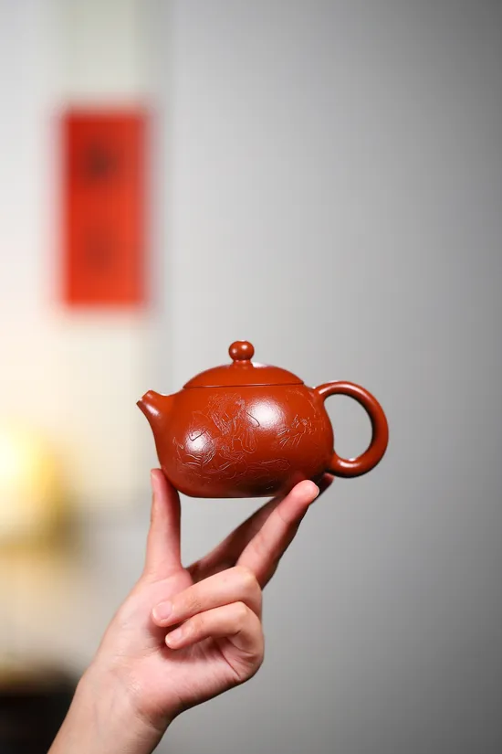 紫砂壺西施大紅袍手工精製高品質茶具 2