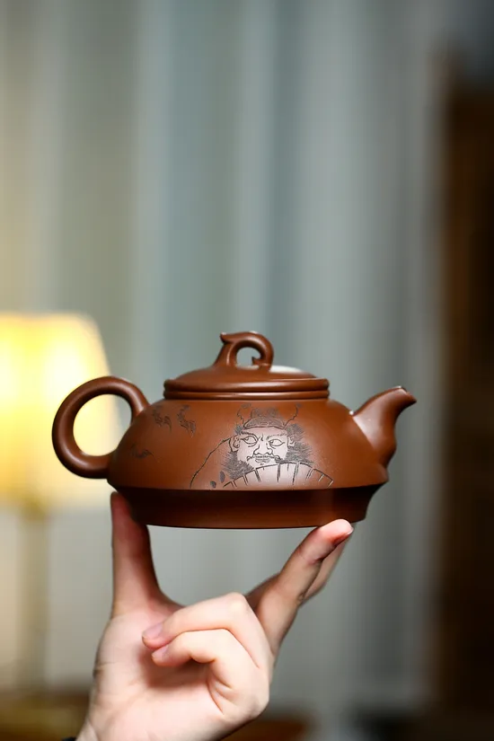 紫砂壺工藝美術品收藏級佳作福壽無疆 2