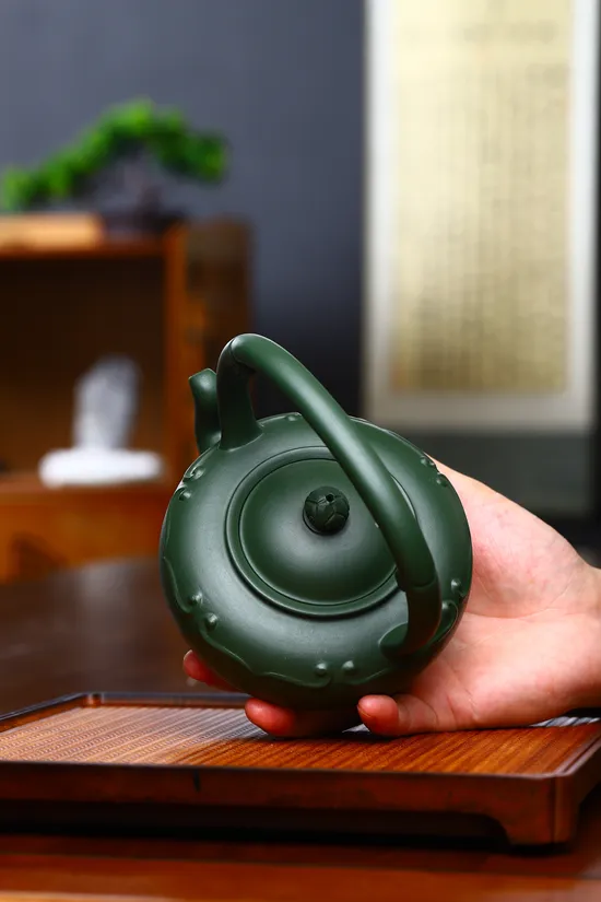 紫砂壺 浪花提樑 研高收藏級作品 1