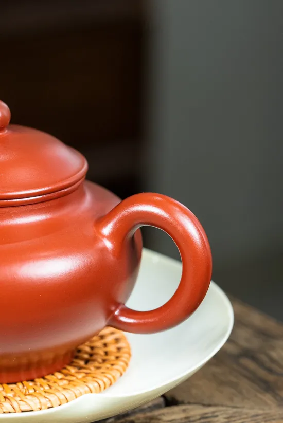 紫砂壺掇只吳敏實力派工藝美術師優質大紅袍50cc 1