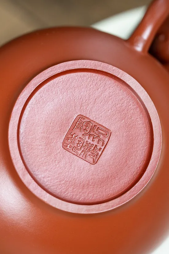 紫砂壺掇只吳敏實力派工藝美術師優質大紅袍50cc 2