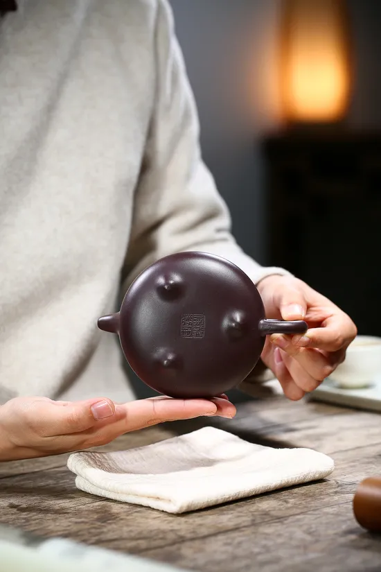 紫砂壺漢棠石瓢套組楊軍保手工製作 1