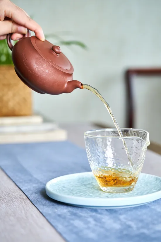 紫砂壺藝術收藏 原礦底槽清 漢雲款式 王正紅製 1