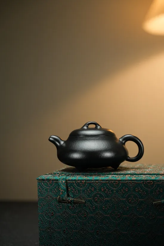 漢棠瓢全手工紫砂壺 280cc 原礦朱泥料 煮茶佳器 1