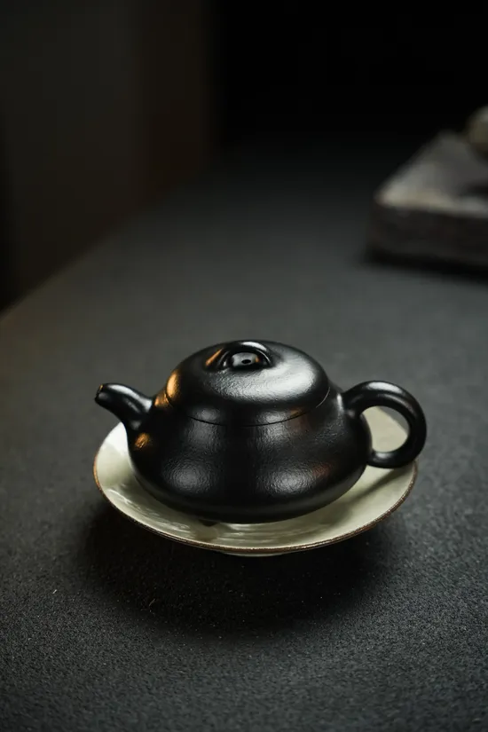 漢棠瓢全手工紫砂壺 280cc 原礦朱泥料 煮茶佳器 2