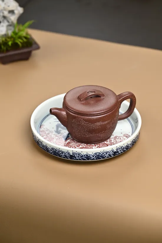 漢瓦紫砂壺｜高品質手工製作紫砂茶具 1