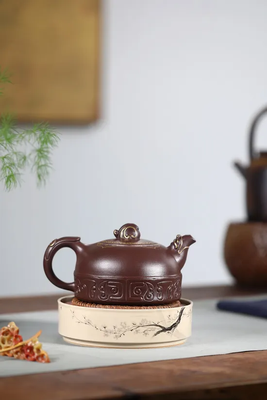 紫砂壺 半月龍泉 蔣亞平製作 2