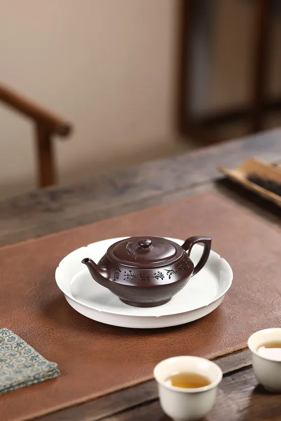 漢雲紫砂壺 高階工藝美術師製作 精緻收藏 1