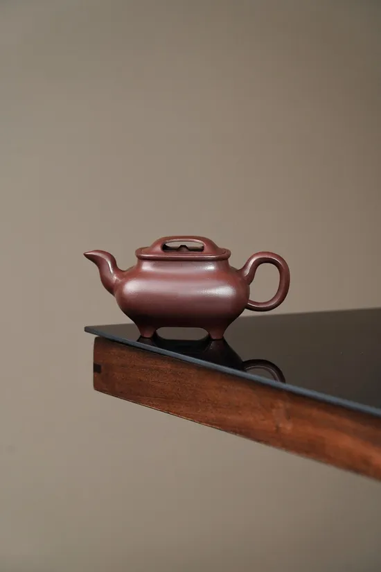 全手工典藏牛蓋傳爐紫砂壺 2