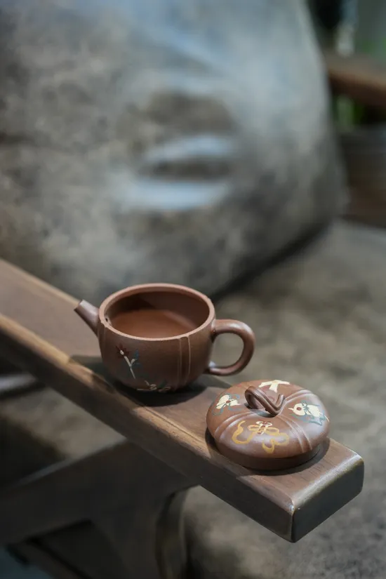 吉祥八寶紫砂壺｜手工製造高品質茶具 1