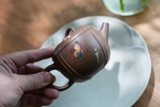 吉祥八寶紫砂壺｜手工製造高品質茶具 2