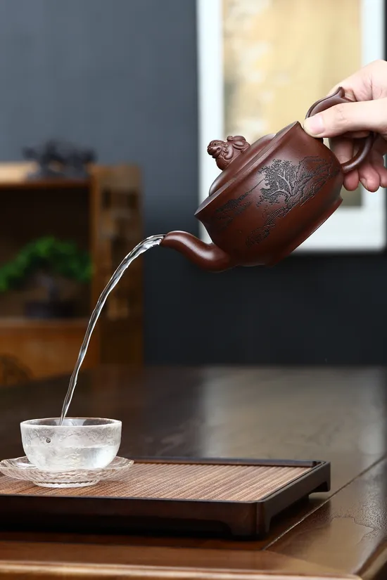 紫砂壺底槽清手工製作收藏佳品 1