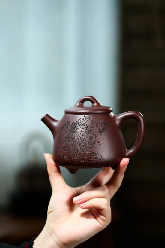 紫砂壺高瓢國藝師俞震手工製作 1