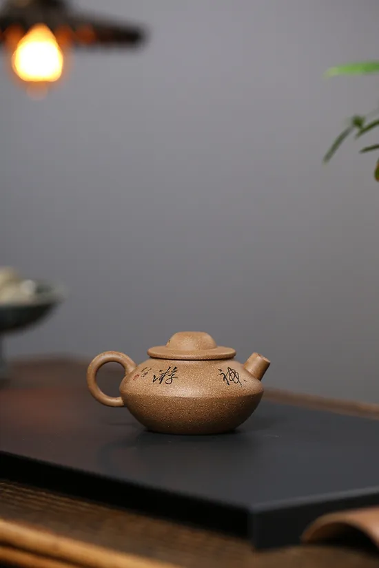 紫砂壺漁罩國藝師鮑玉華手工製作 2