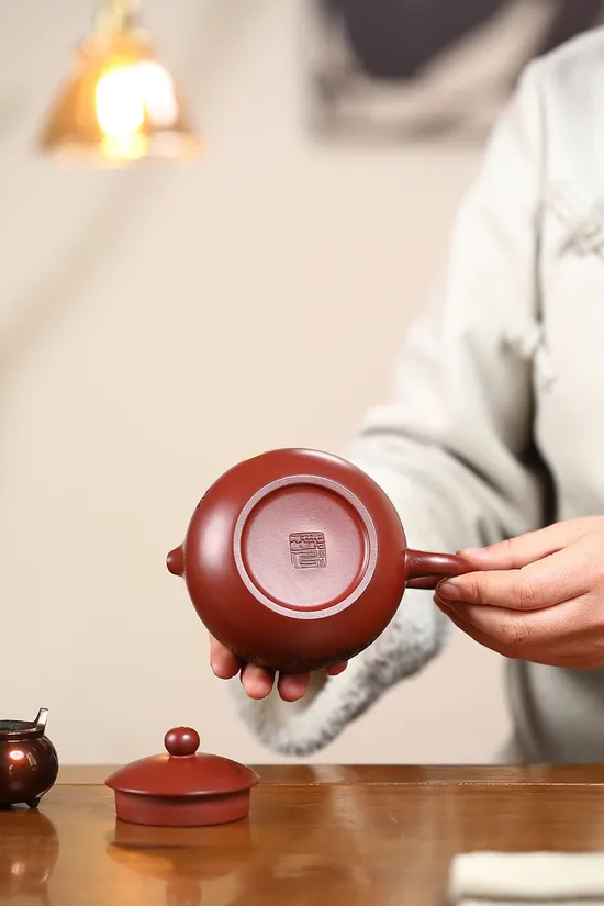 紫砂壺西施款三工合作正高佳作 1
