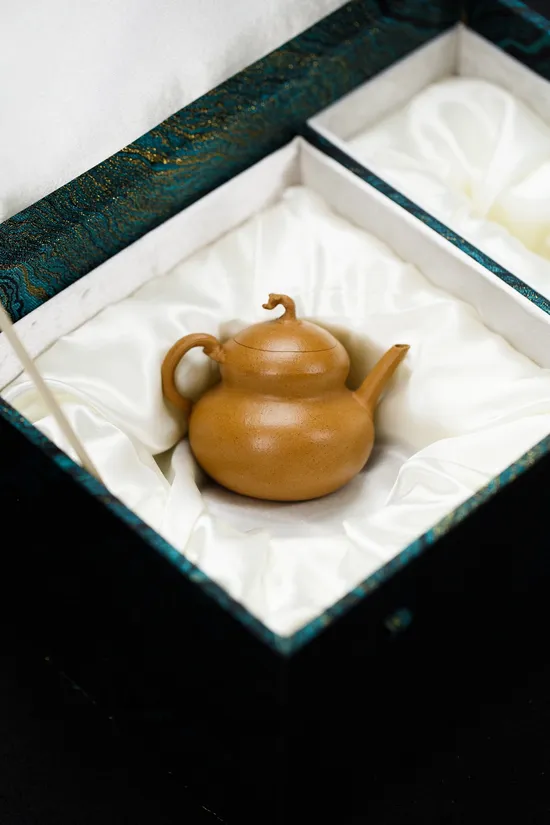 紫砂壺福祿薄胎130cc黃金段工藝 2