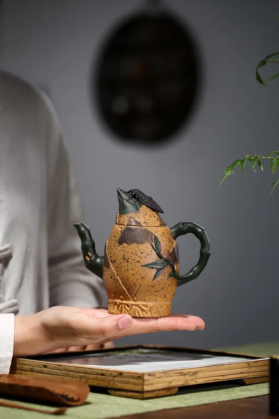 紫砂壺 知足系列 段泥工藝師楊軍保作品 2
