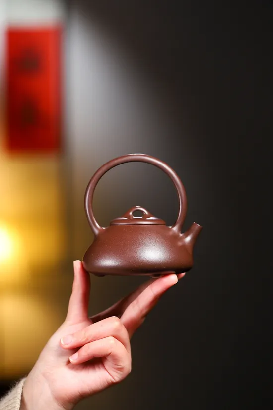紫砂壺 曼生石瓢 黃龍山四號井紫泥 手工製作 1