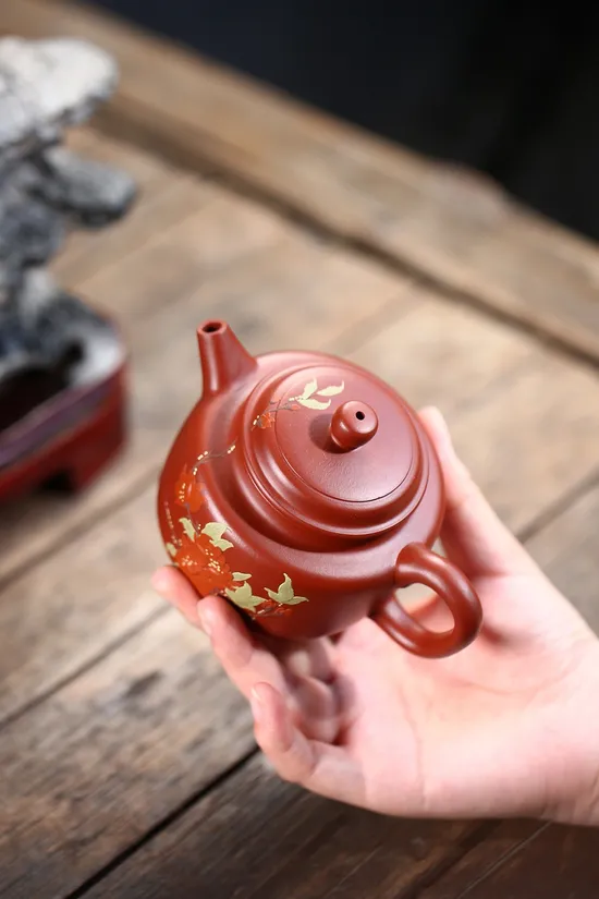 德鐘紫砂壺國藝大師手工製作原礦大紅袍170cc 2