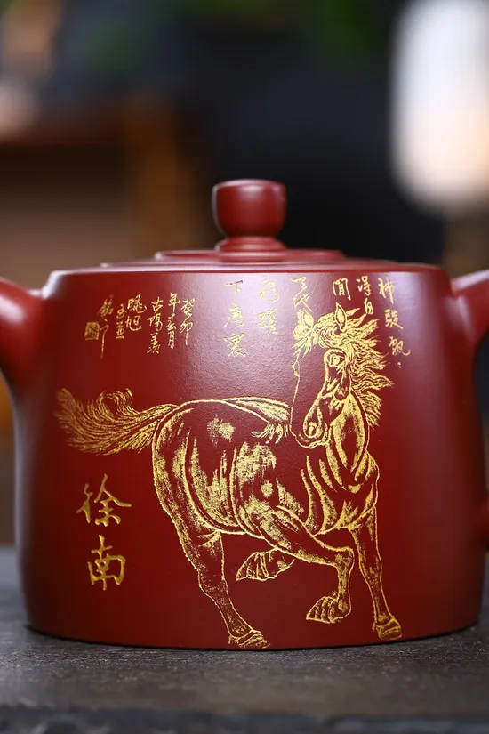 紫砂壺井欄強 研高大師收藏級作品 1