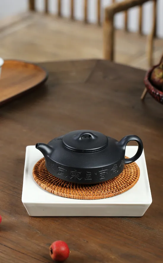 紫砂壺邊鼓壺高俊傑手工製作 2