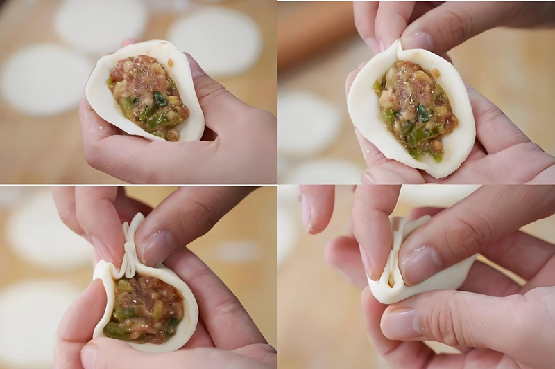 How to Make Chinese Dumplings – Wrapping