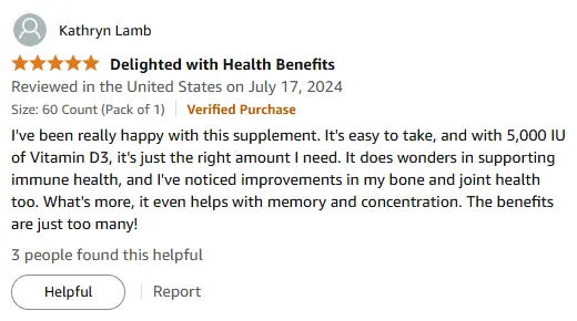 My Easy 5000 IU D3 Routine Transformed Immunity and Mind