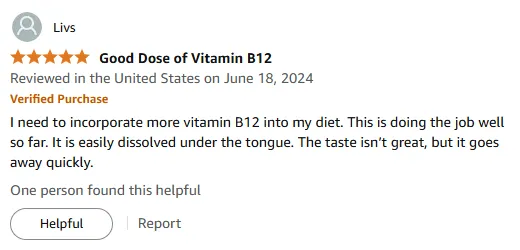My Sublingual B12 Boosts Energy And Absorption Daily