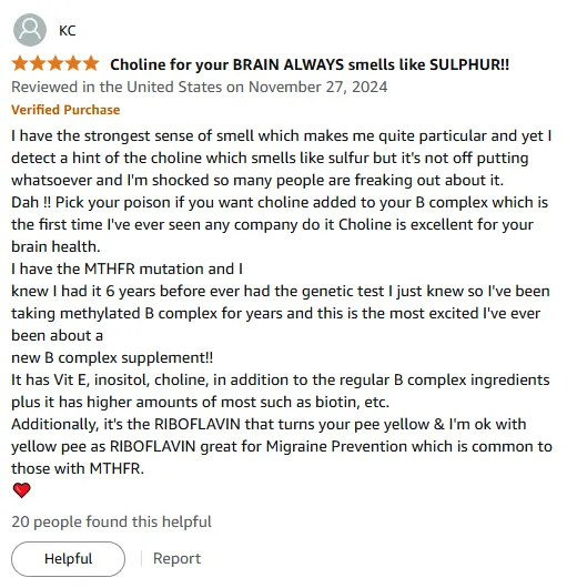 I Love This MTHFR Vitamin B Complex For Brain Health